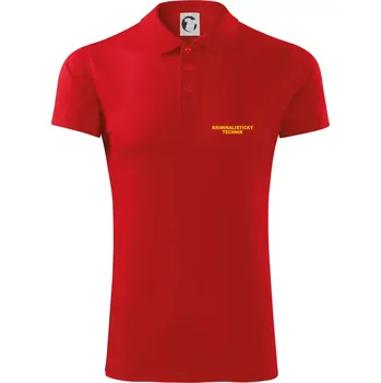 Pánská košile Kriminalistický technik - Polokošile Victory sportovní (dresovina) - S ( Červená )