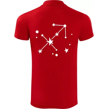 Pánská košile Souhvězdí - Sagittarius - Střelec - Polokošile Victory sportovní (dresovina) - S ( Červená )