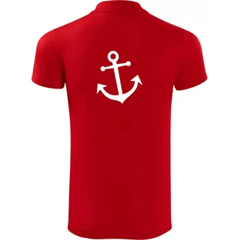 Pánská košile Kotva - Polokošile Victory sportovní (dresovina) - 3XL ( Červená )