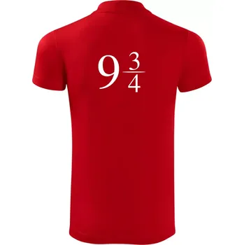 Pánská košile Harry - Nástupiště 9 a třičtvrtě - Polokošile Victory sportovní (dresovina) - 2XL ( Červená )