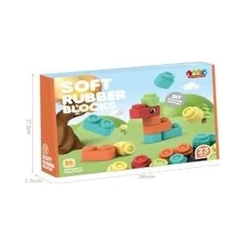 Stavebnice Geomag Klocki miękkie 23szt (pl, 2000, W&K)