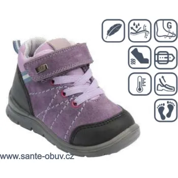 Dámská zdravotní obuv SANTÉ IC/883858 PURPLE vych. obuv, vel.21-26, fialová - 22