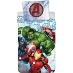 Dětské bavlněné povlečení Jerry Fabrics Avengers Heroes, 140 x 200 cm ID_1423295