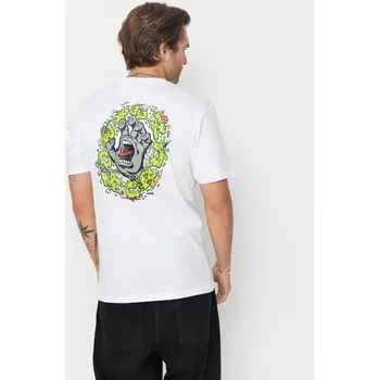 Pánské oblečení Santa Cruz Slime Scream (white) M, bílá