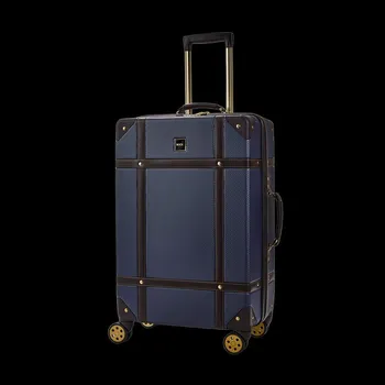 Plastový kufr ROCK Vintage M - modrá