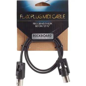 Rockboard FlaX Plug MIDI Cable 60 cm + prodloužená záruka 3 roky