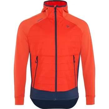 Pánská mikina Silvini pánská mikina s kapucí MJ1310 Dirilo ruby-navy / S