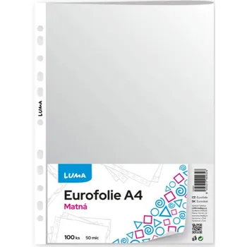 LUMA I262501 A4 100 ks matně čiré