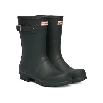 Pánské holínky Hunter Holínky Original Short MFS9000RMA Zelená 44