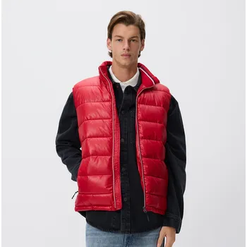 Dámský kabát Reserved - Prošívaná vesta se stojáčkem - červená - 006FW-33X - 006FW-33X-XL