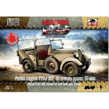 Plastikový model First To Fight 1/72 PZInz 302 tractor for anti-tank gun 37 mm