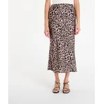 Sukně GUESS Sibilla Long Satin Skirt Leopard Print L