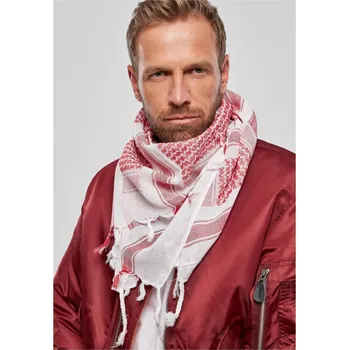 Šátek Shemag Scarf - red/wht
