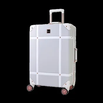 Plastový kufr ROCK Vintage M - šedá