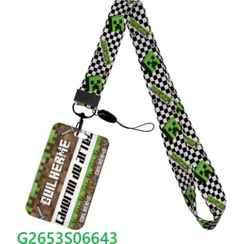 Šňůrka na krk s karabinou a poutkem + pouzdro na kartu - Minecraft Varianta: G2653S06643