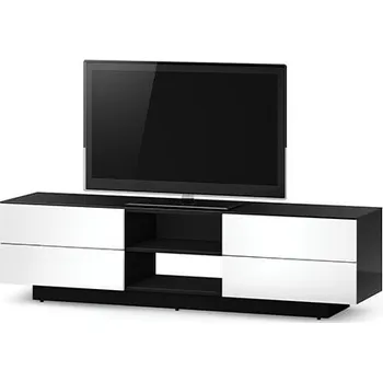 Televizní stolek Sonorous LBA 1840-GBLK-GWHT