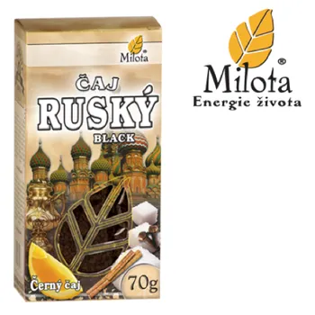 Čaj Černý čaj sypaný RUSKÝ CTC 70 g
