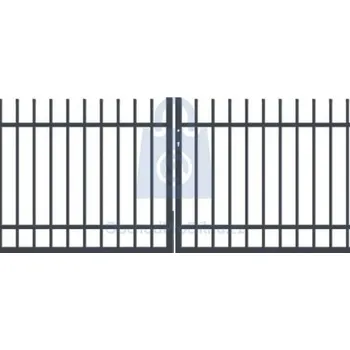 brána Brána dvoukřídlá kovová, BARCELONA 3500 x 1100 mm, s pohonem, balení 1 ks