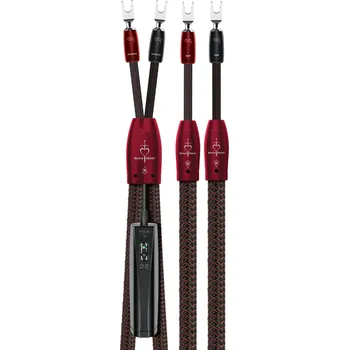 Audio kabel Audioquest BRAVE HEART 2,0 m, vidličky - reproduktorový kabel z výběrové mědi PSC+