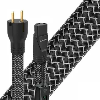 Kabel Audioquest Blizzard, napájecí kabel 2,0 m, EU koncovka IEC C-13