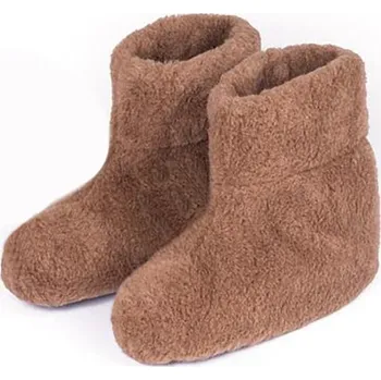 Dámské pantofle Ovčíno TV bačkory CAMEL - protiskluzové EU 43-44