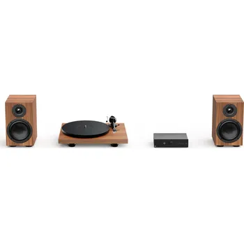 Gramofon Pro-Ject Colourful Audio System 2 -All-in-one Hi-Fi systém s gramofonem - Walnut