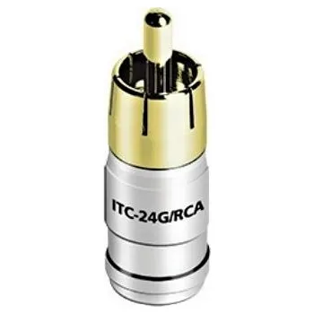 Počítač Audioquest ITC-24G RCA Konektor RCA samec pro kabel 24 AWG zlacený