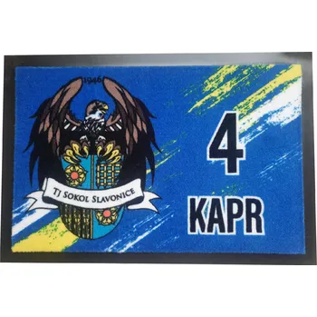 GDmatsEU GD400PB - rohožka športového týmu s logom - 60x40 cm počet kusov: 145-209