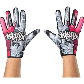 Moto rukavice moto rukavice Pitcha PXRN fluo/black S