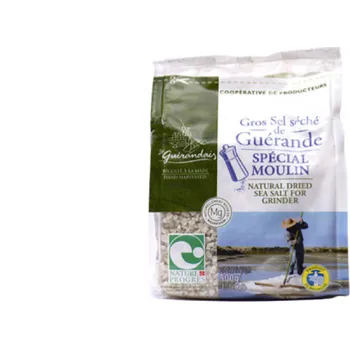 Přisada na vaření a pečení RAW Keltská mořská sůl šedá suchá jemná balení: 500 g