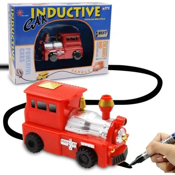 Indukční autíčko s magickým fixem Mašinka