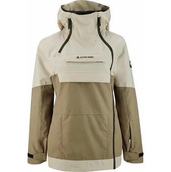 Active Rebel Zoey II snowboardová bunda - 0 - hnědá - S