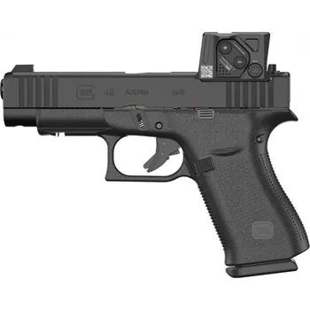 Airsoftová zbraň Glock Pistole samonab. Glock, Mod.: G48 A-Cut, 9mm Luger, kolimátor Aimpoint