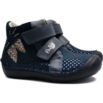 Dívčí polobotky Dětské boty PONTE DA06-5-2215M puntíky Velikost: 26