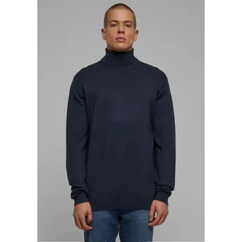 Dámský svetr Knitted Turtleneck Sweater - navy L