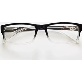 Brýle na čtení Dioptrické brýle na čtení QiiM Flexi TK-1207, plastové unisex, +4,0 dioptrie (dioptrické brýle +4.00 | brýle na čtení | plusové brýle | plastové brýle | levné brýle | brýle pro alergiky | brýle do dílny | brýle do garáže | brýle na zahradu | brýle na náku