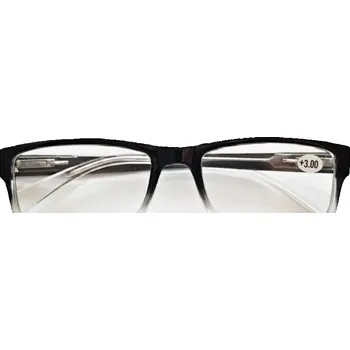 Brýle na čtení Dioptrické brýle na čtení QiiM Flexi TK-1207, plastové unisex, +3,0 dioptrie (dioptrické brýle +3.00 | brýle na čtení | plusové brýle | plastové brýle | levné brýle | brýle pro alergiky | brýle do dílny | brýle do garáže | brýle na zahradu | brýle na náku