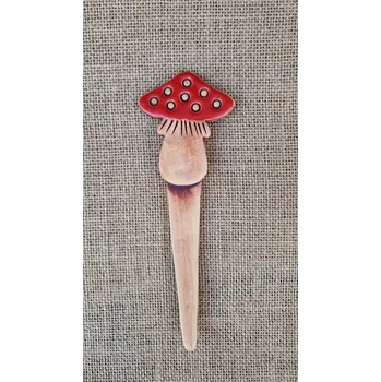 Zahradní dekorace Keramický zápich muchomůrka