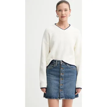 Dámský svetr Svetr z vlněné směsi Levi's dámský, béžová barva, 0037O 01X, vel. XS