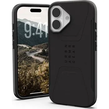Pouzdro na mobilní telefon UAG Civilian Magsafe kryt iPhone 17 černý