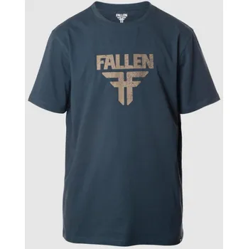 Pánské tričko Fallen Triko Fallen, Insignia Tee blue/almond 2025/26 Velikost: M