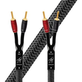 Audio kabel Audioquest Rocket 44 FR - 1,5 m - reproduktorové kabely full-range, zlaté banánky