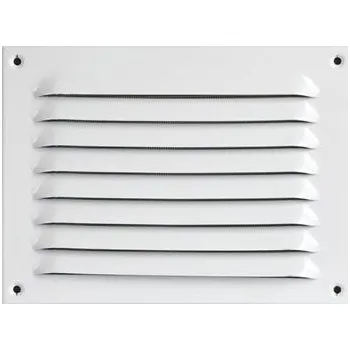 UPMANN ochranná mřížka šroubovací hranatá 230x170 mm hliník bílá