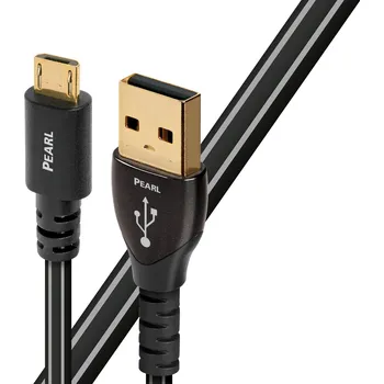 Datový kabel Audioquest Pearl USB A na Micro USB - 0,75 m