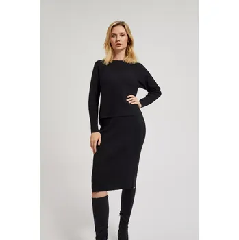 Dámské šaty Černé dámské šaty Marisse Marisse černá 3238909