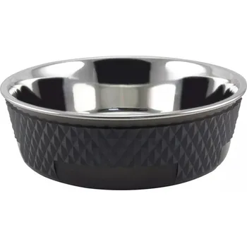 Miska pro psa Quapas! nerezová miska pro psy černá 1600 ml