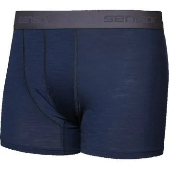 Pánské oblečení SENSOR MERINO ACTIVE pánské trenky deep blue L