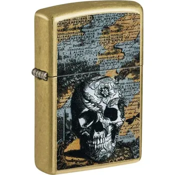 Zapalovač Zapalovač Zippo Floral Skull