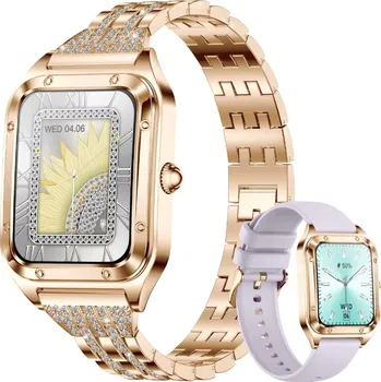 Hodinky LIGE Smart Hodinky LIGE WO KP35322 zlatá