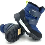 Chlapecké zimní boty Geox Trekkyup B ABX Navy/ Lime 24, Vnitřní délka boty: 15,4 cm